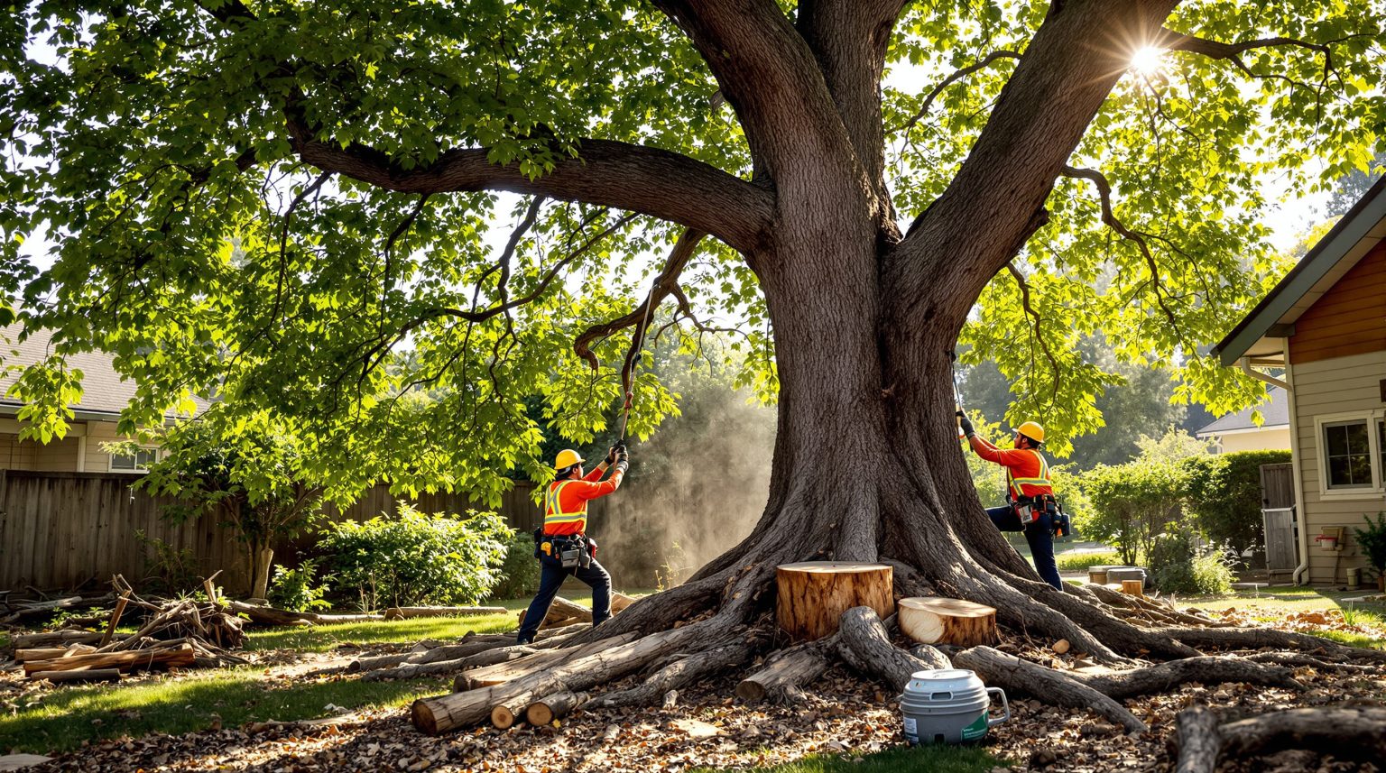 Abattage arbre prix : Découvrez les tarifs et conseils pour un abattage réussi
